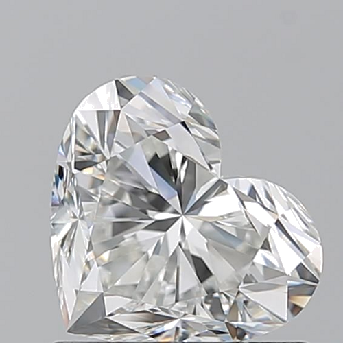 1.07 carat H-VVS1 Natūralus Heart Deimantas (1)