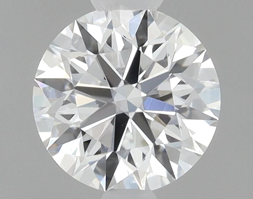 0.34 carat F-VVS2 Excellent cut Natūralus Round Deimantas (1)