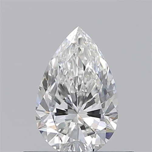 0.5 carat F-VS1 Natūralus Pear Deimantas (1)