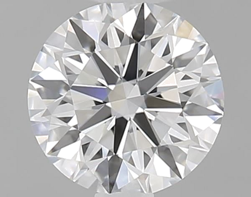 0.57 carat D-VVS1 Excellent cut Natūralus Round Deimantas (1)