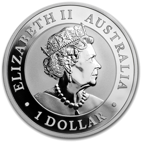 2019 Koala Australija 1 oz sidabrinė moneta (2)