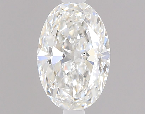 0.51 carat F-VS2 Natūralus Oval Deimantas (1)
