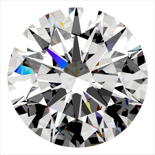 0.3 carat F-VS1 Excellent cut Natūralus Round Deimantas (1)