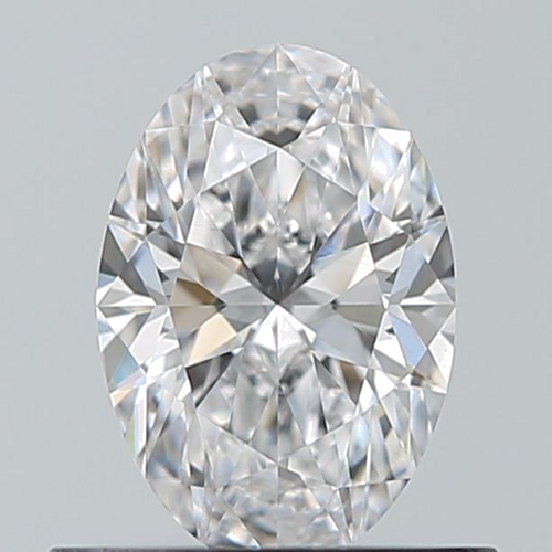 0.6 carat D-VS1 Natūralus Oval Deimantas (1)