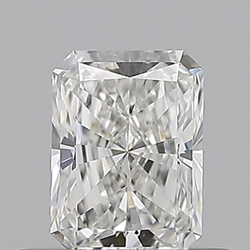 0.6 carat F-VVS1 Natūralus Radiant Deimantas (1)