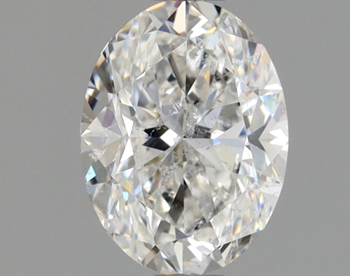 1.01 carat G-SI2 Natūralus Oval Deimantas (1)