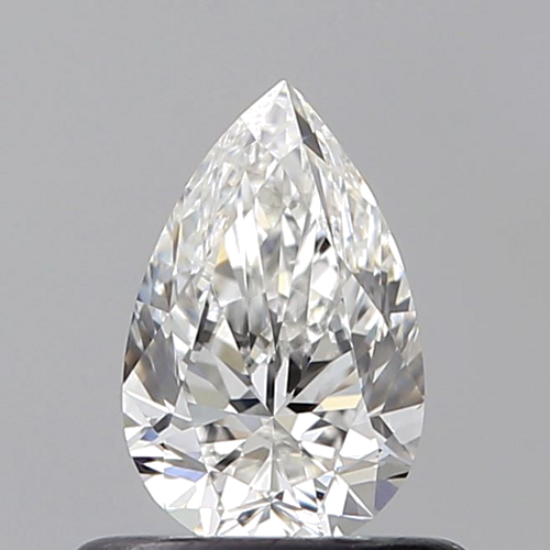 0.5 carat F-VS1 Natūralus Pear Deimantas (1)