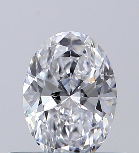 0.4 carat D-VS1 Natūralus Oval Deimantas (1)