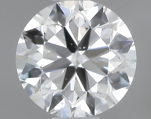 0.5 carat F-SI1 GD cut Natūralus Round Deimantas (1)