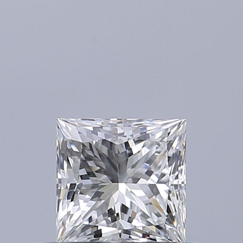 0.44 carat D-VVS2 Natūralus Princess Deimantas (1)