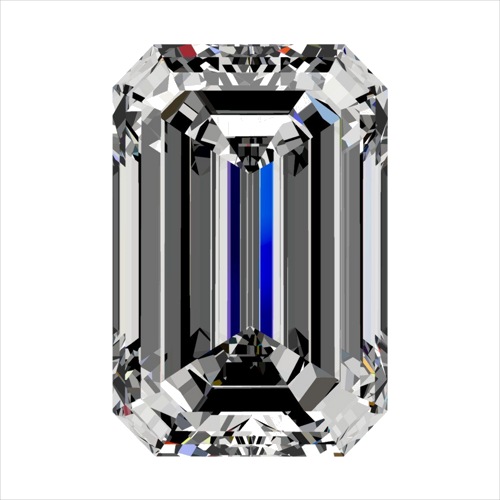 0.4 carat F-VS1 Natūralus Emerald Deimantas (1)