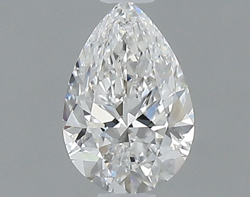 0.3 carat E-VVS2 Natūralus Pear Deimantas (1)