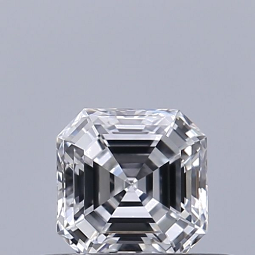 0.36 carat D-VVS1 Natūralus Asscher Deimantas (1)