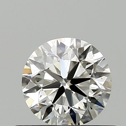 0.51 carat I-VS2 Very Good cut Natūralus Round Deimantas (1)