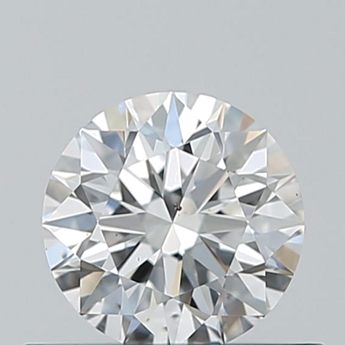0.51 carat D-SI1 Excellent cut Natūralus Round Deimantas (1)