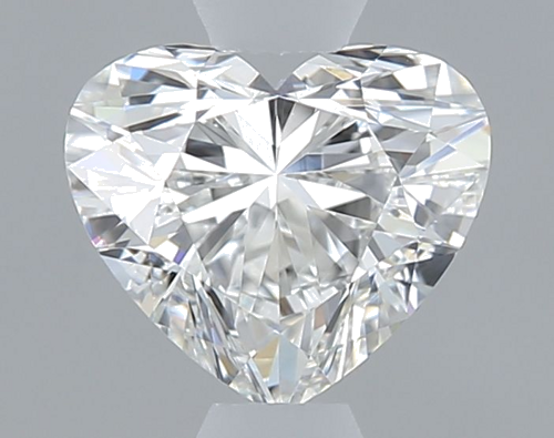 0.47 carat G-VVS1 Natūralus Heart Deimantas (1)