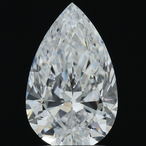 2.11 carat D-IF Natūralus Pear Deimantas (1)