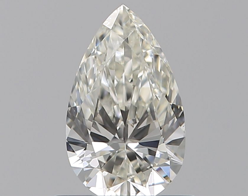 0.52 carat I-VVS1 Natūralus Pear Deimantas (1)
