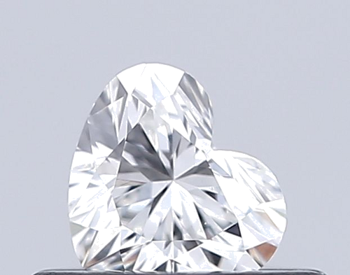 0.33 carat G-VVS2 Natūralus Heart Deimantas (1)