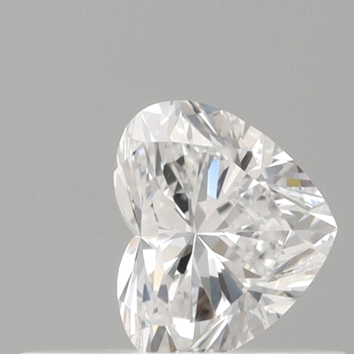0.3 carat D-VVS1 Natūralus Heart Deimantas (1)