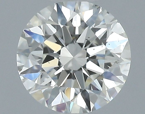 0.43 carat H-SI1 Excellent cut Natūralus Round Deimantas (1)