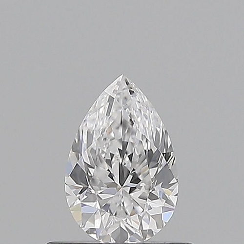 0.5 carat D-VS1 Natūralus Pear Deimantas (1)