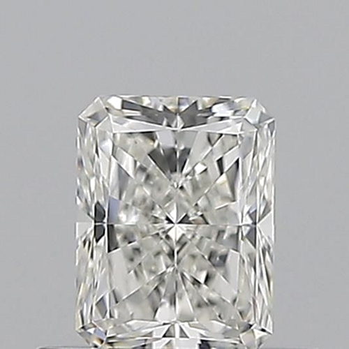 0.5 carat H-VS2 Natūralus Radiant Deimantas (1)