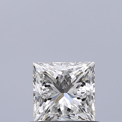 0.52 carat J-VVS1 Natūralus Princess Deimantas (1)