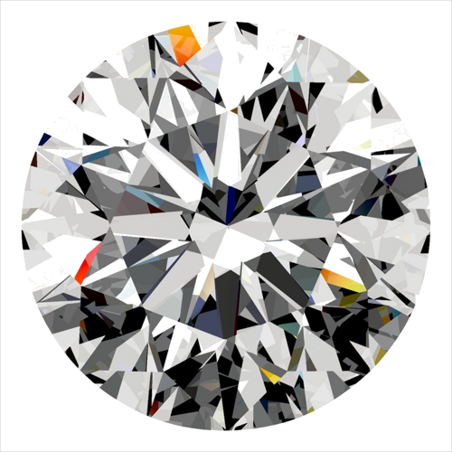 0.32 carat D-SI1 Excellent cut Natūralus Round Deimantas (1)