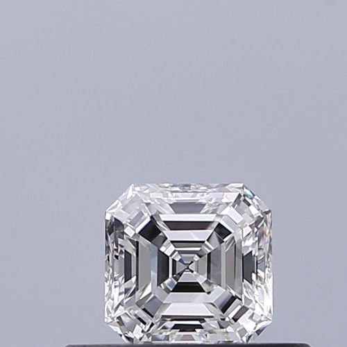 0.31 carat F-VVS2 Natūralus Asscher Deimantas (1)