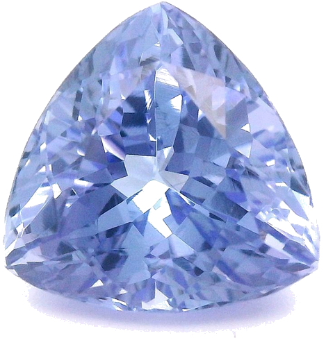 3.1 carat BLUE Triangular Tanzanite (1)