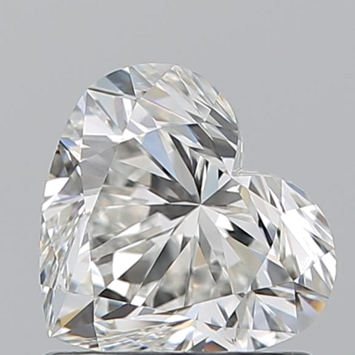 1.02 carat H-VVS1 Natūralus Heart Deimantas (1)