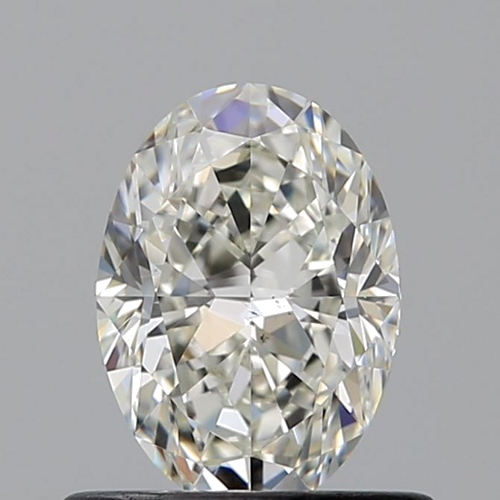 0.65 carat I-SI1 Natūralus Oval Deimantas (1)