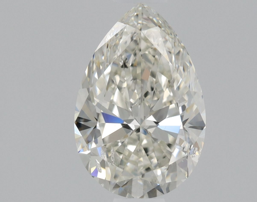 0.58 carat J-SI2 Natūralus Pear Deimantas (1)
