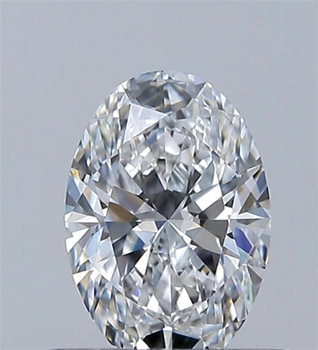 0.5 carat D-VVS1 Natūralus Oval Deimantas (1)