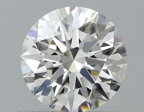 0.63 carat F-VVS2 Excellent cut Natūralus Round Deimantas (1)