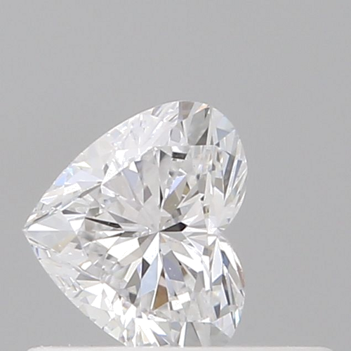 0.35 carat D-IF Natūralus Heart Deimantas (1)