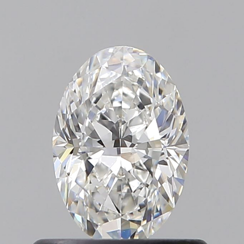 0.6 carat F-VVS1 Natūralus Oval Deimantas (1)