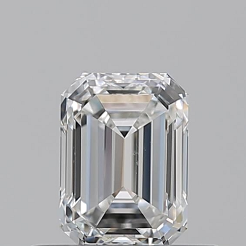 0.51 carat F-SI1 Natūralus Emerald Deimantas (1)