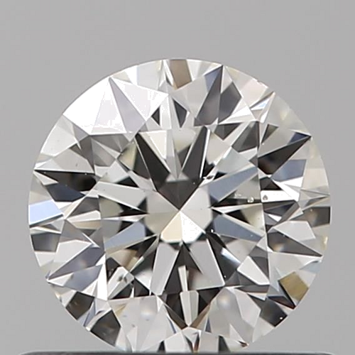 0.53 carat H-SI1 Excellent cut Natūralus Round Deimantas (1)