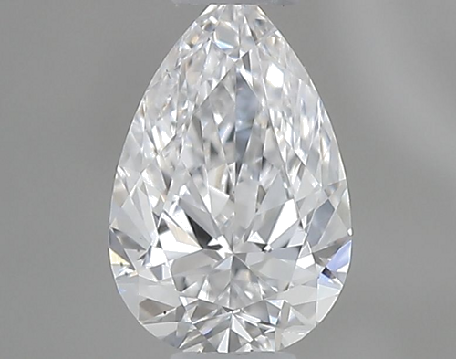 0.3 carat D-VS1 Natūralus Pear Deimantas (1)