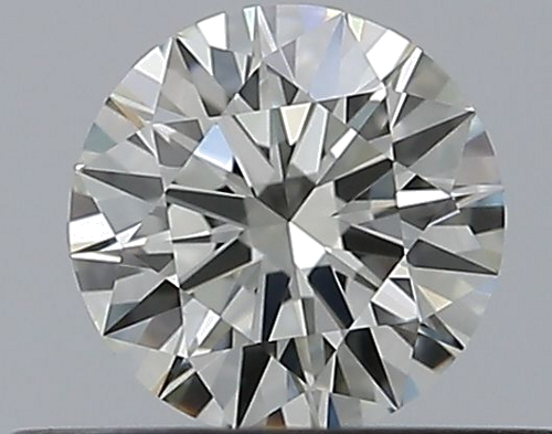 0.35 carat K-VVS1 Excellent cut Natūralus Round Deimantas (1)