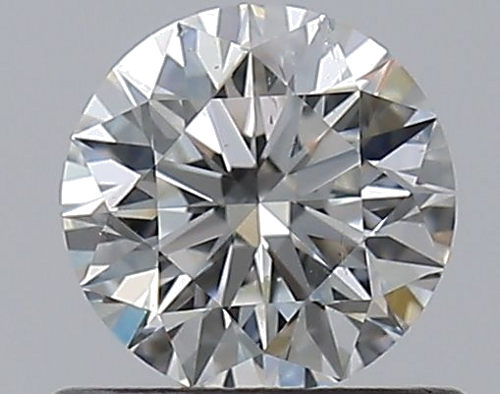 0.59 carat G-SI1 Excellent cut Natūralus Round Deimantas (1)