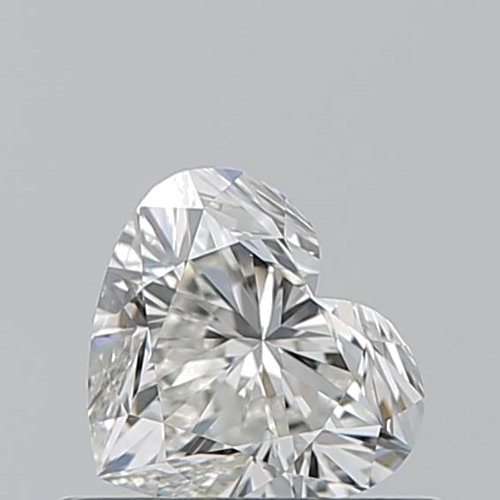 0.51 carat I-SI1 Natūralus Heart Deimantas (1)