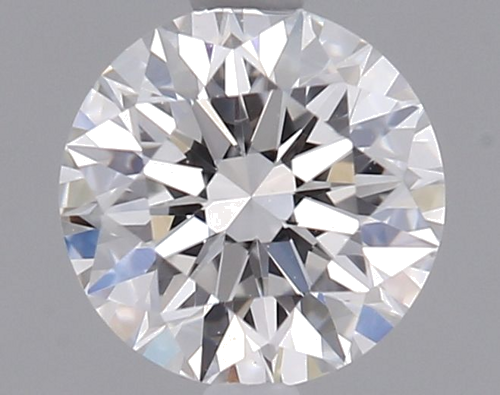 0.43 carat F-VVS1 Excellent cut Natūralus Round Deimantas (1)