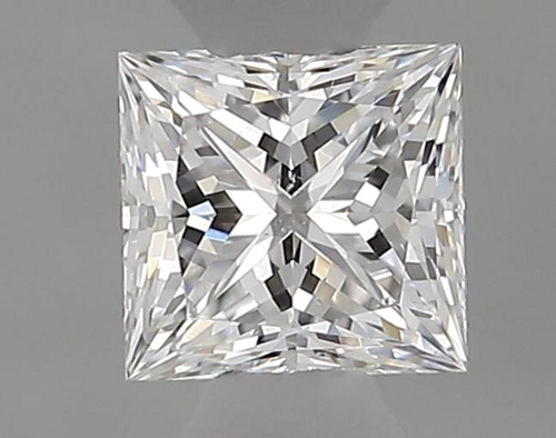 0.35 carat E-SI1 Natūralus Princess Deimantas (1)