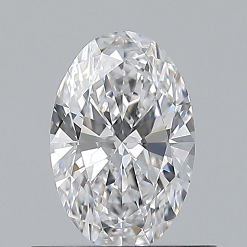 0.5 carat D-VS2 Natūralus Oval Deimantas (1)