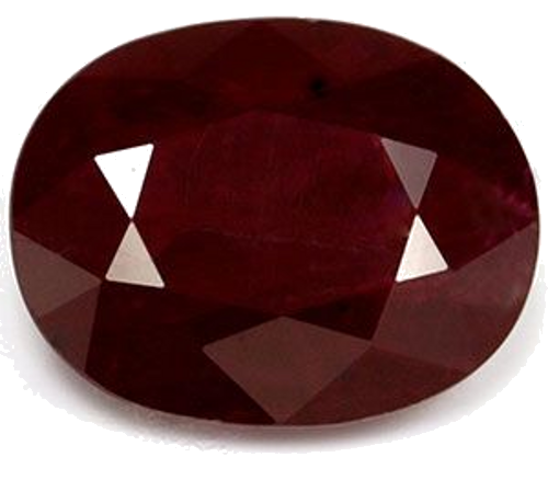 4.3 carat RED Oval Rubinas (1)