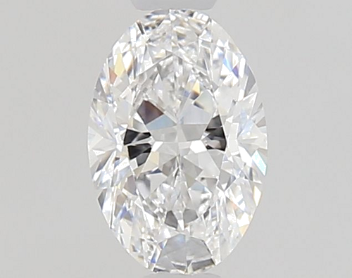 0.5 carat D-VS2 Natūralus Oval Deimantas (1)