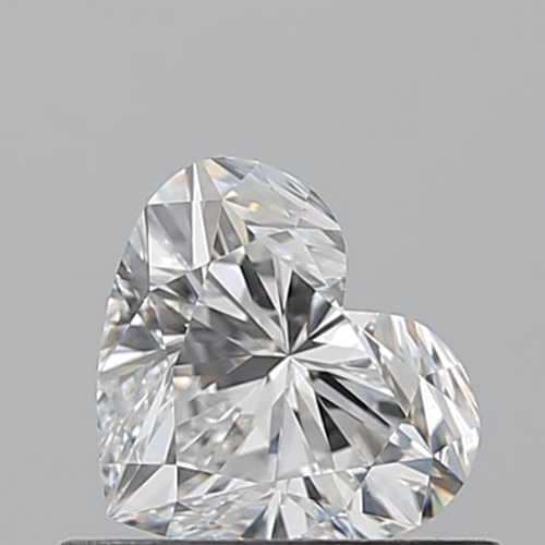 0.55 carat D-VS1 Natūralus Heart Deimantas (1)